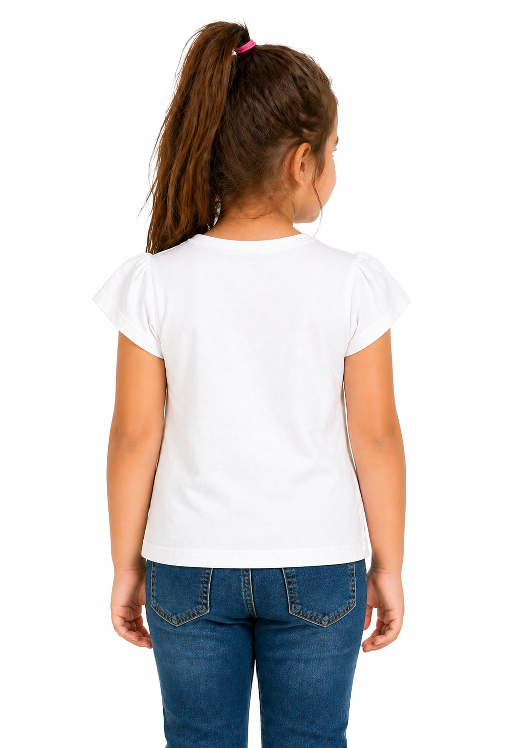 Sportking Knitted Half Sleeve Printed T-shirt - Offwhite